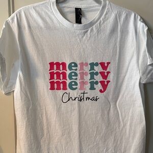 Christmas Tee Merry Merry Merry Christmas
